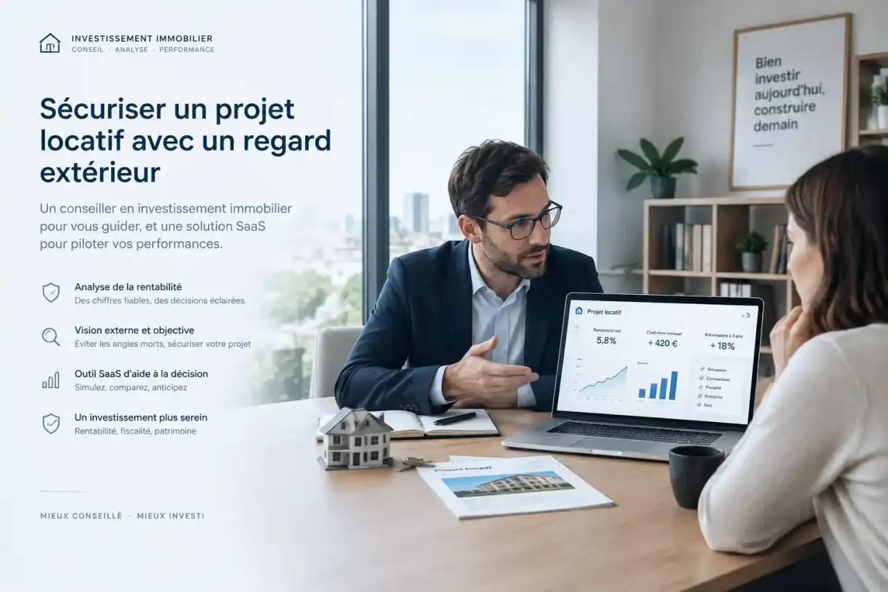 Conseiller en investissement immobilier : sécuriser un projet locatif avec un regard extérieur