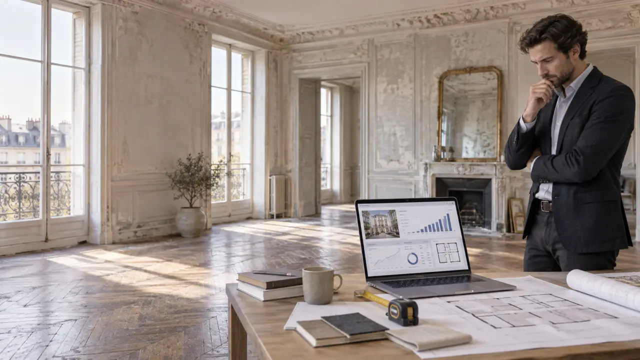 Investir dans l’ancien : la rentabilité se décide avant les travaux