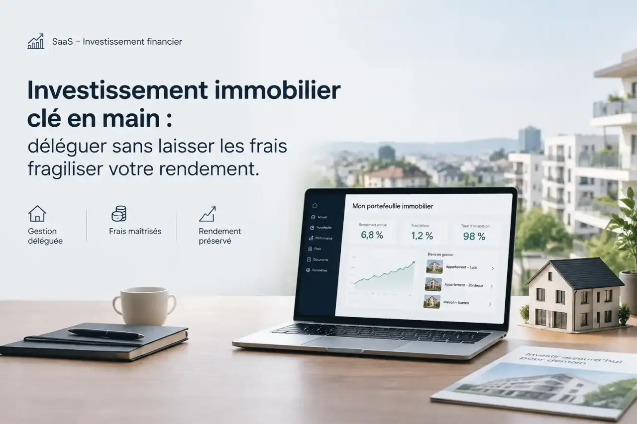 Investissement immobilier clé en main : déléguer sans laisser les frais fragiliser votre rendement