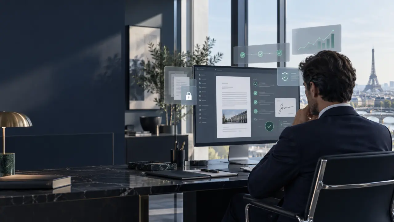 Un système de gestion documentaire finance sécurise chaque validation